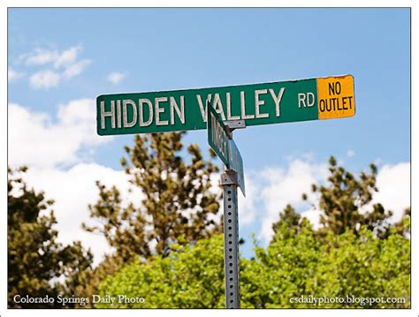 Colorado Springs Daily Photo: Hidden Valley Road