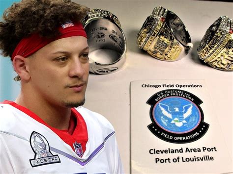 Counterfeit Patrick Mahomes Super Bowl Rings Seized By Feds In $345K Bust