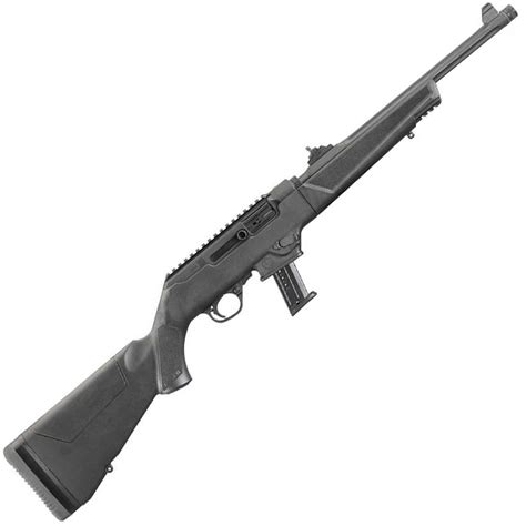 Ruger PC Carbine Black Semi Automatic Rifle - 9mm Luger - Black | Sportsman's Warehouse