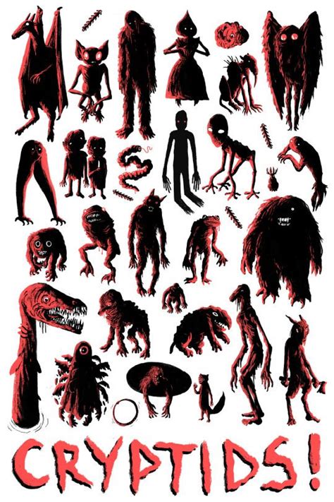 Trevor Henderson Illustration | Cryptozoology, Mothman, Cryptozoology ...