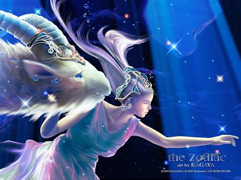 zodiac, Kagaya, Yutaka, Capricorn, Zodiac Wallpapers HD / Desktop and ...