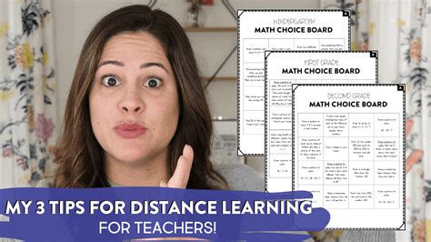 My 3 Tips for Distance Learning! - Susan Jones Teaching