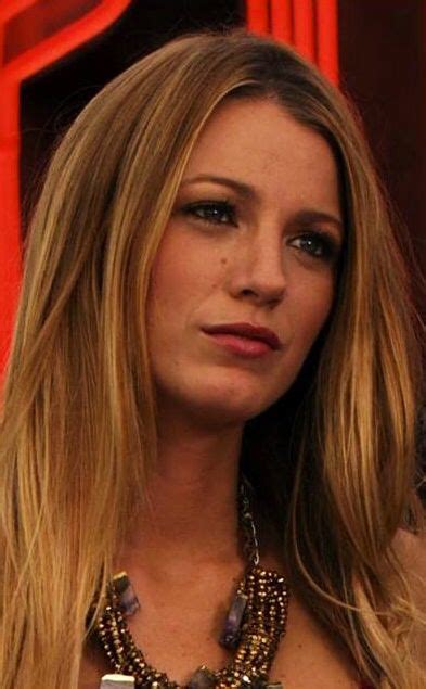 Serena Van Der Woodsen Straight Hair