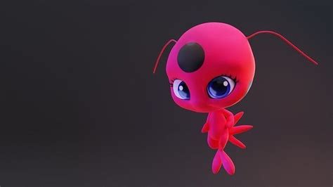 Kwami Tikki Rigged | 3D model in 2023 | 3d model character, Fantasy characters, Anime