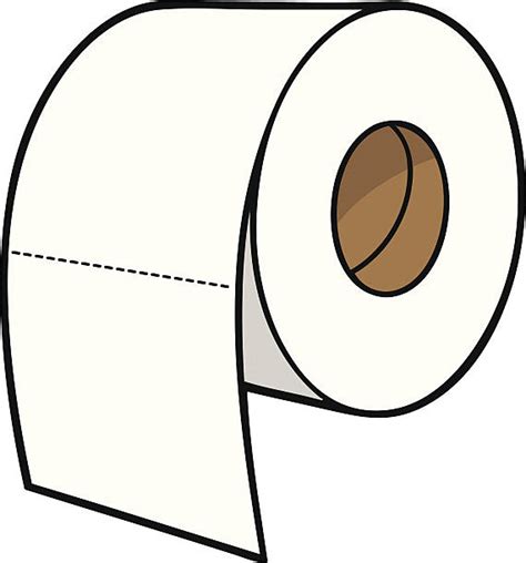 Toilet Paper Clip Art, Vector Images & Illustrations - iStock