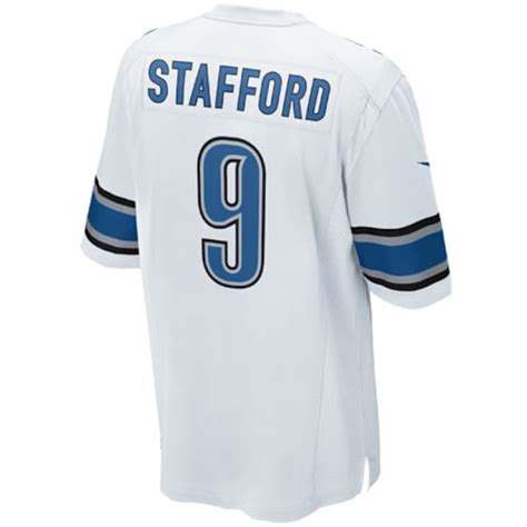 Youth Detroit Lions Matthew Stafford Nike White Game Jersey - NFLShop.com