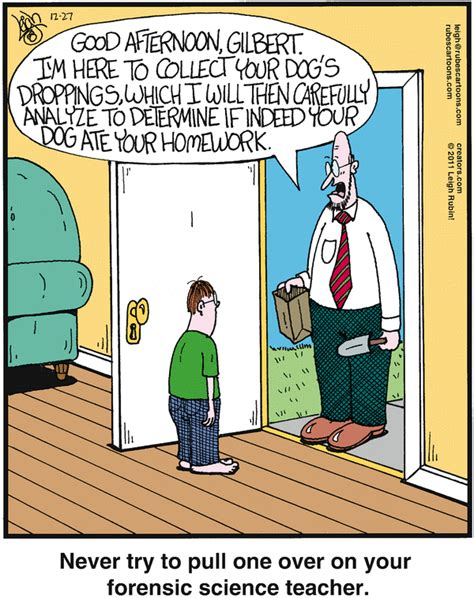 Rubes by Leigh Rubin for December 27, 2011 | GoComics.com | Science cartoons, Forensics ...