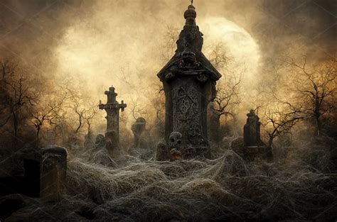 Dark Gothic Fantasy Graveyard Digital Download/art Print/photoshop Background/printable Backdrop ...