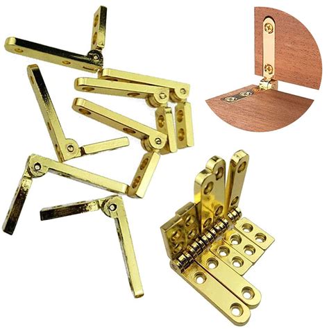 Buy TamBeeSmall Hinges Jewelry Box Hinges Wooden Box Accessories 90 ...