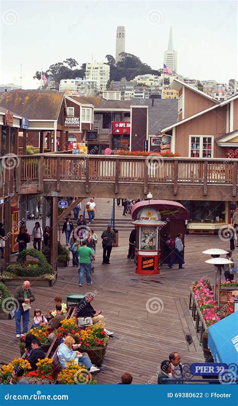 San Francisco - Pier 39 at Fisherman S Wharf Editorial Photography ...