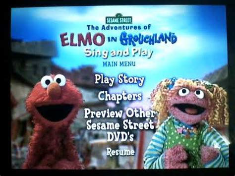 Sesame Street Elmo Grouchland Sing Play