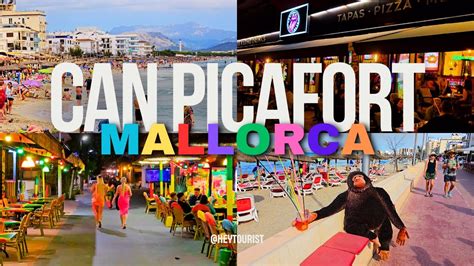 Day and Night in Can Picafort, Mallorca | Relaxing Beach Views and Local Life #mallorca # ...