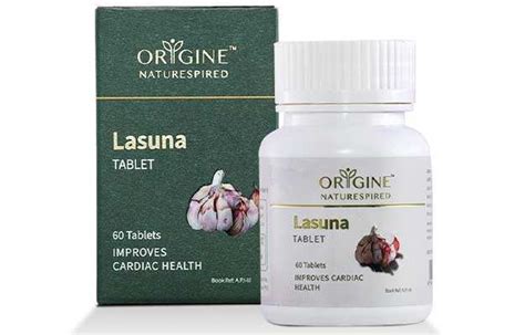 Origine Naturespired Lasuna Tablet: Uses, Price, Dosage, Side Effects, Substitute, Buy Online