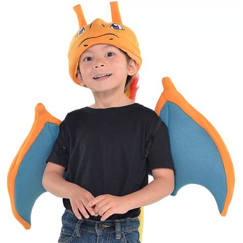 Child Charizard Costume Accessory Kit 3pc - Pokemon | Party City