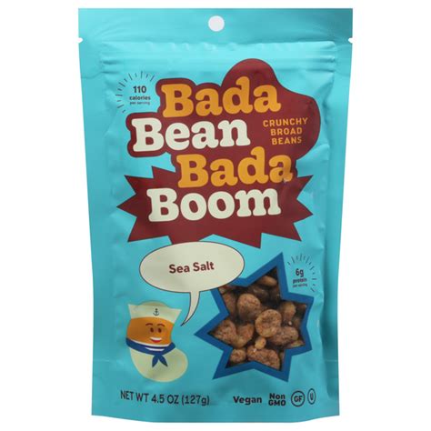 Save on Bada Bean Bada Boom Crunchy Broad Beans Sea Salt Gluten Free ...