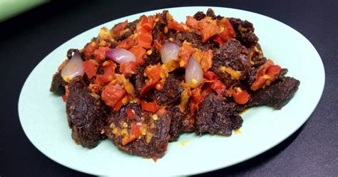 Resep Dendeng kering balado oleh Nur - Cookpad