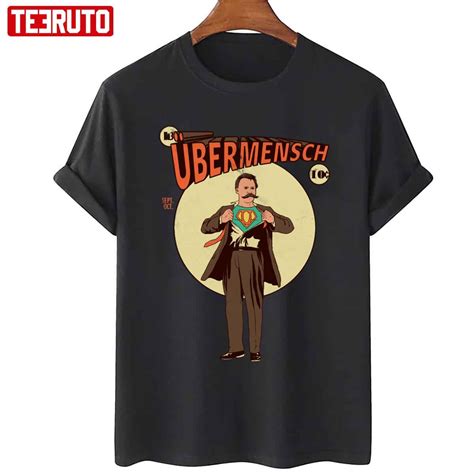 Ubermensch Superman Art Unisex T-shirt - Teeruto