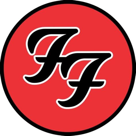 Foo Fighters Vinyl Sticker Decal full colour band logo