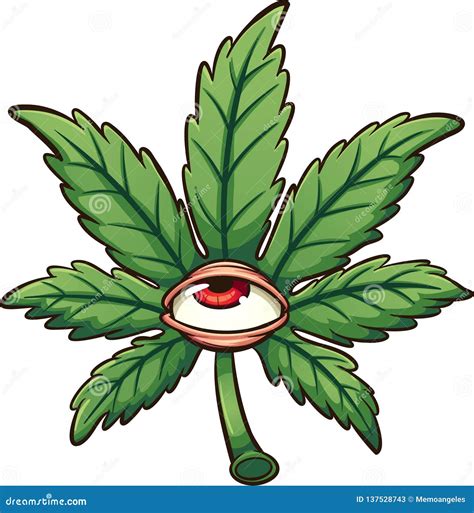 Marijuana Leaf On A White Background Vector Illustration | CartoonDealer.com #63157722