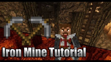 Minecraft: Building an Iron Mine - YouTube