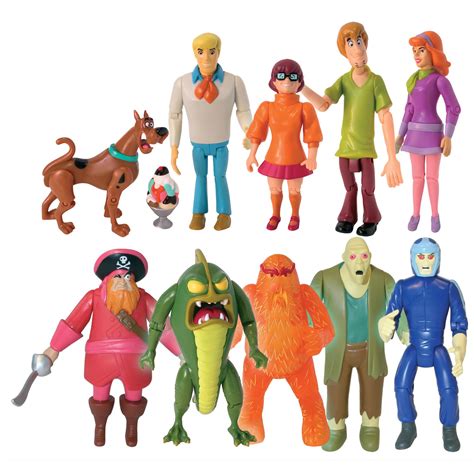 Amazon.com: Scooby Doo Monster Set Action Figure, 10 Pack: Toys & Games