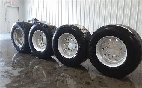 Alcoa Super Singles 445/50R22.5 Tires & Rims BigIron Auctions