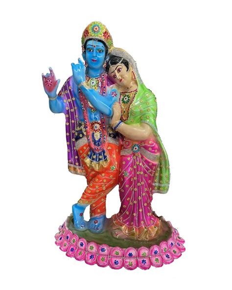 Fiber Radha Krishna Statues, Temple at Rs 6000 in Meerut | ID: 2850476176391