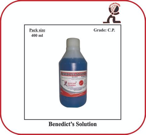 Benedict Reagent - Benedicts Test Latest Price, Manufacturers & Suppliers