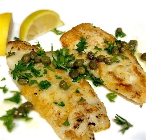 Dover Sole with Lemon and Capers