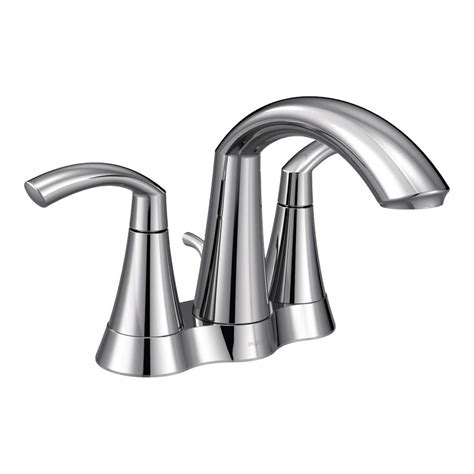 Kitchen Faucets Home & Garden MOEN Glyde 4" Centerset 2-Handle Bathroom Faucet in Chrome 6172 dr ...