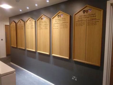 Wooden Honours Boards | Creative Honour Boards