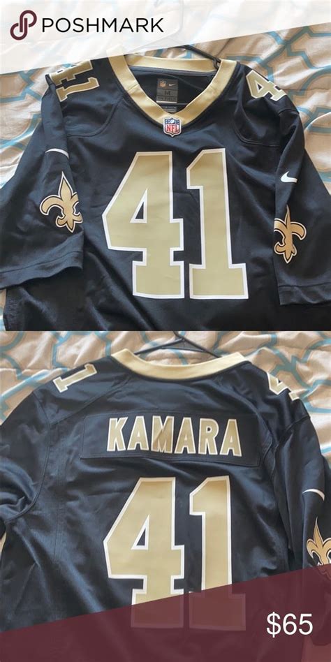 Alvin Kamara Saints Jersey M | Black nikes, Jersey, Clothes design