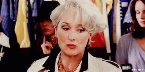 Miranda Devil Wears Prada GIF - Miranda DevilWearsPrada Pursinglips - Discover & Share GIFs