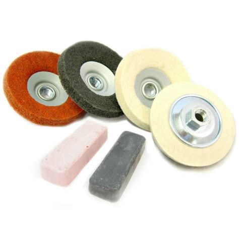 Angle Grinder Metal Polishing Kit For Polishing Aluminium Steel, Remove ...