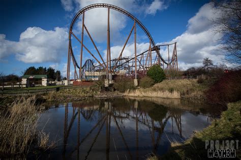 Urbex: Camelot Theme Park, Chorley, Lancashire, United Kingdom - February 2014