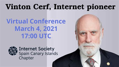 Vinton Cerf, Internet Pioneer on Livestream