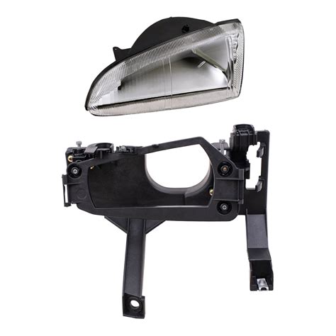 93-97 Dodge Intrepid Drivers Headlight Assembly & Mounting Bracket - Vertical Lines in Lens ...