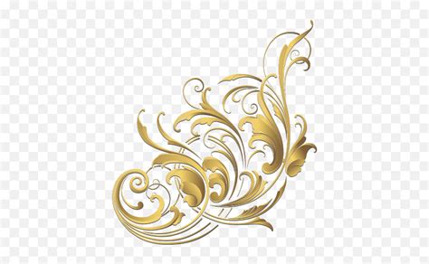 Shafiqul Video Studio - Transparent Background Gold Filigree Png ...