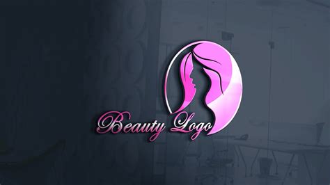 Beauty Logo Psd - Tutor Suhu