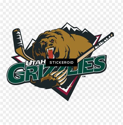 Utah Grizzlies Logo - Utah Grizzlies Hockey PNG Transparent With Clear ...