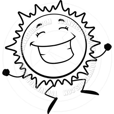 Sun Smiling (Black and White | Clipart Panda - Free Clipart Images