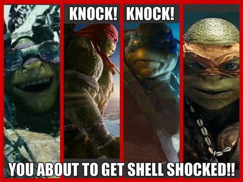 Knock Knock You About To Get Shell Shocked By: Juicy J | Tartarugas ninjas, Ninja, Tartarugas