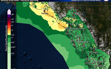 Weather Report from NWS Juneau - KRBD