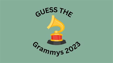 Guess The Grammys 2023 - Deerfield Public Library