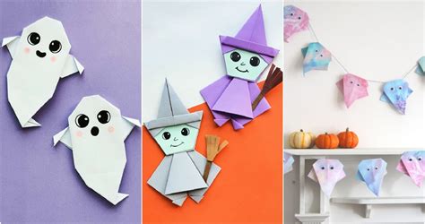 20 Easy DIY Halloween Origami Ideas - Blitsy