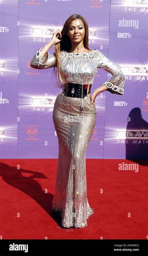 Beyonce Knowles attends The BET Awards 2007, at the Shrine Auditorium ...