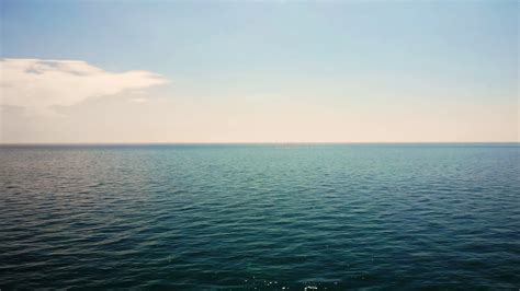 Calm Sea Surface With Waves At Sunny Day Stock Footage SBV-335013731 ...