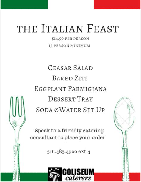 italian-feast – Coliseum Kitchen & Caterers