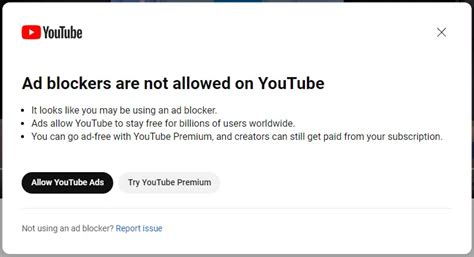 YouTube wants users to stop using ad blockers