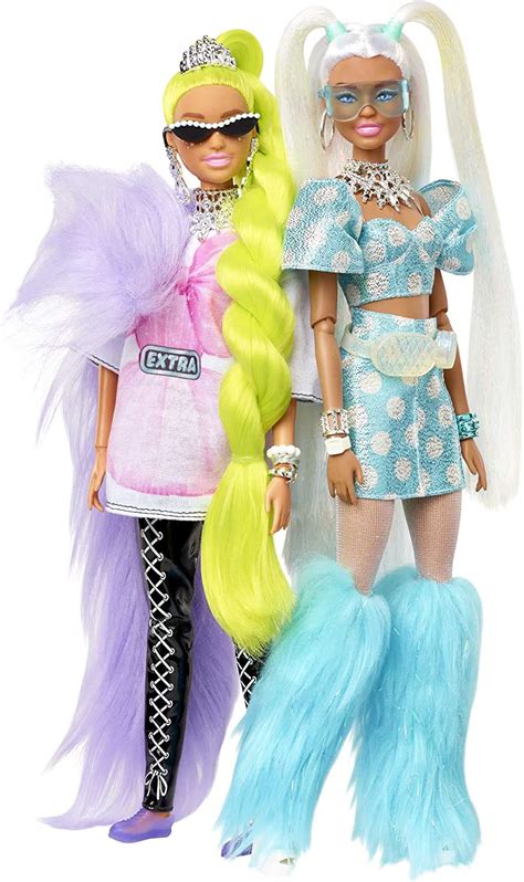 Barbie Extra 5 pack doll set with new exclusive Barbie Extra doll 2022 - YouLoveIt.com